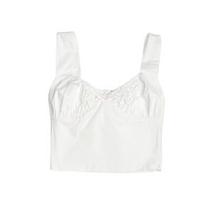 WITH JÉAN Bridgette Top - White